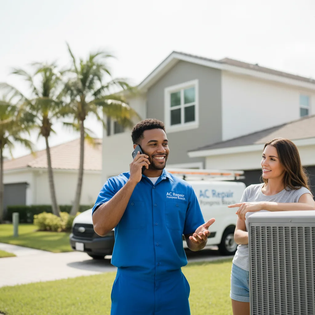 AC Repair Pompano Beach customer support in Westfield